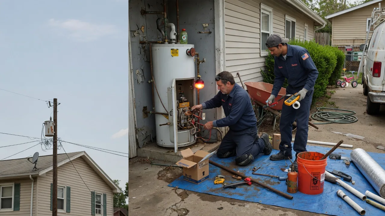 Leak Detection in Shobonier, IL near me